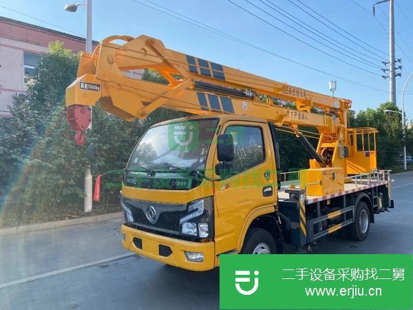 湖北出售二手16米東風單排高空作業車