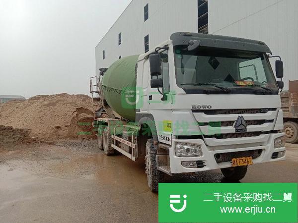 湖南出售二手重汽豪沃大14拉16方攪拌車