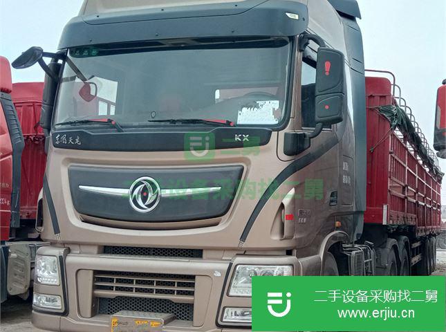 廣西出售二手東風(fēng)天龍國(guó)五半掛車