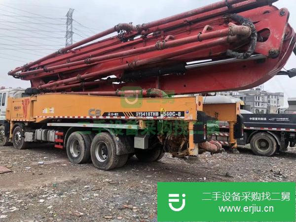 湖南出售二手14年三一56米泵車車況好