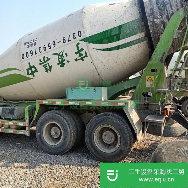 北京出售二手18年德龍輕量化攪拌車(chē)