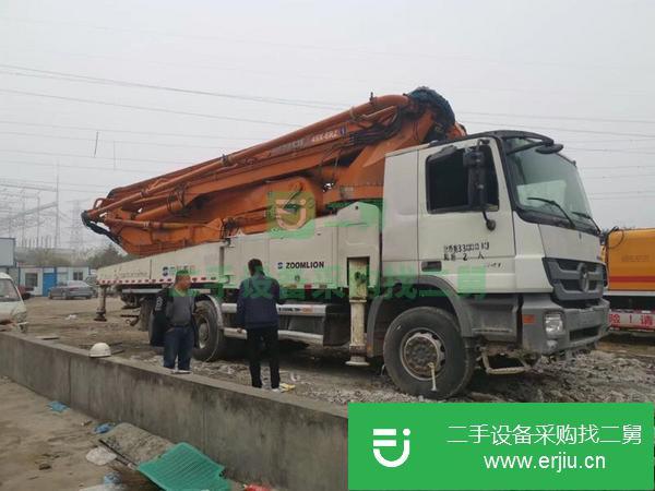 湖南出售二手奔馳49米泵車車輛保養到位，手續齊全包過戶