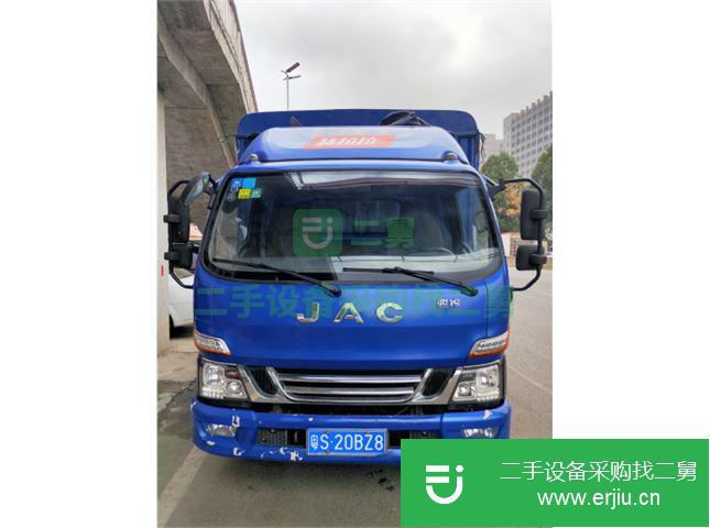廣東出售二手江淮駿鈴160馬力高欄載貨車