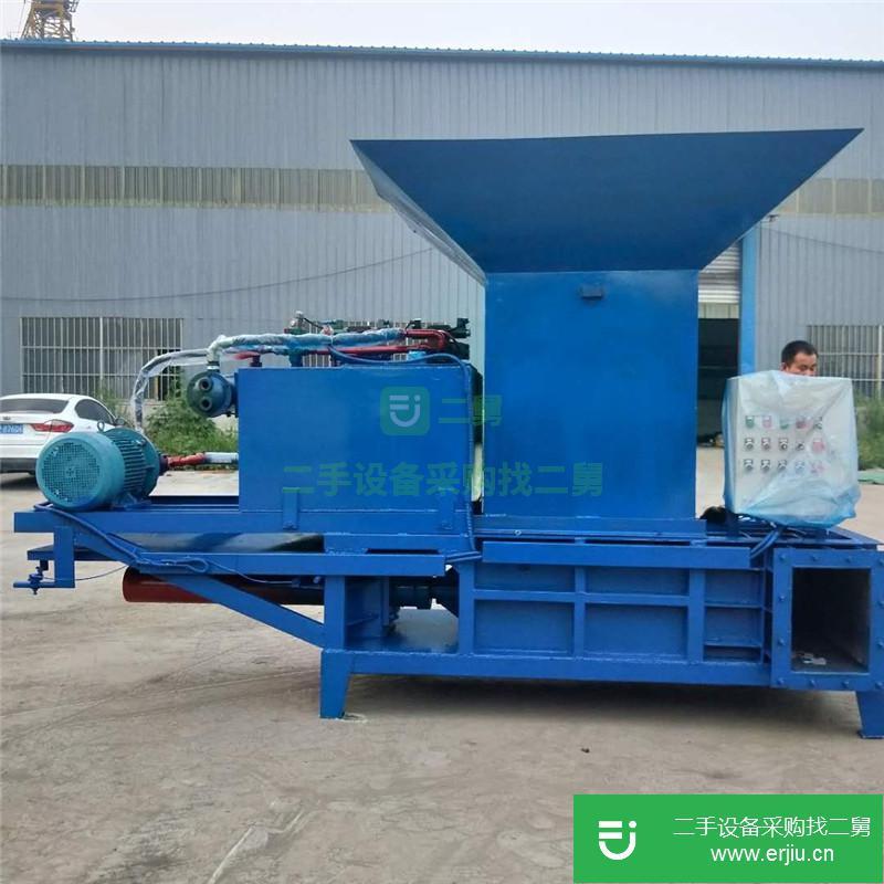 山東出售二手ZYD-100秸稈青儲壓塊機(jī)