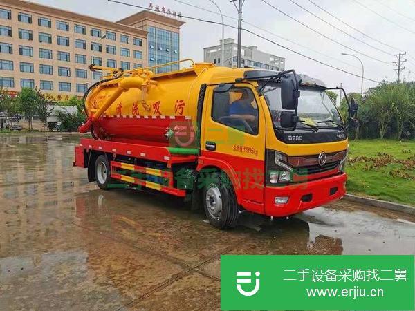 甘肅出售二手國六東風清洗吸污車