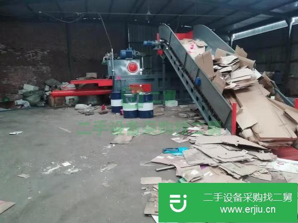 山西出售二手200噸廢紙塑料瓶打包機