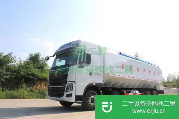 福建出售二手柳汽前四后八40方散裝飼料運輸車