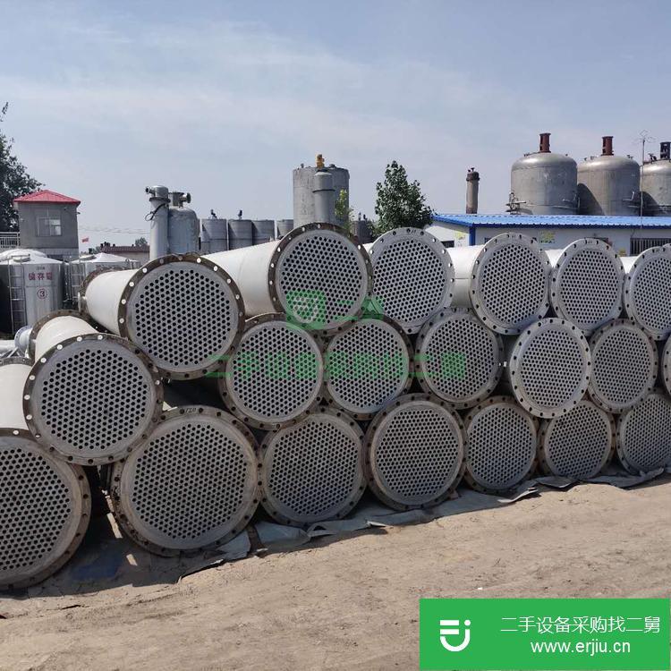 山東出售二手石墨冷凝器10平方