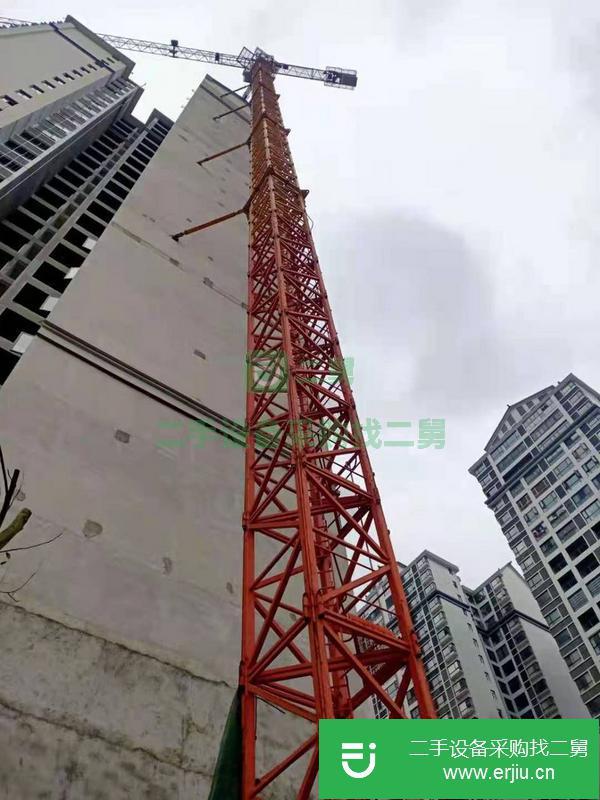湖南出售二手慶禾6010標(biāo)塔35個節(jié)子4套扶墻，164x28方管節(jié)