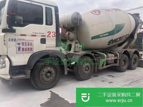 陜西出售二手豪沃輕量化攪拌車車況精品