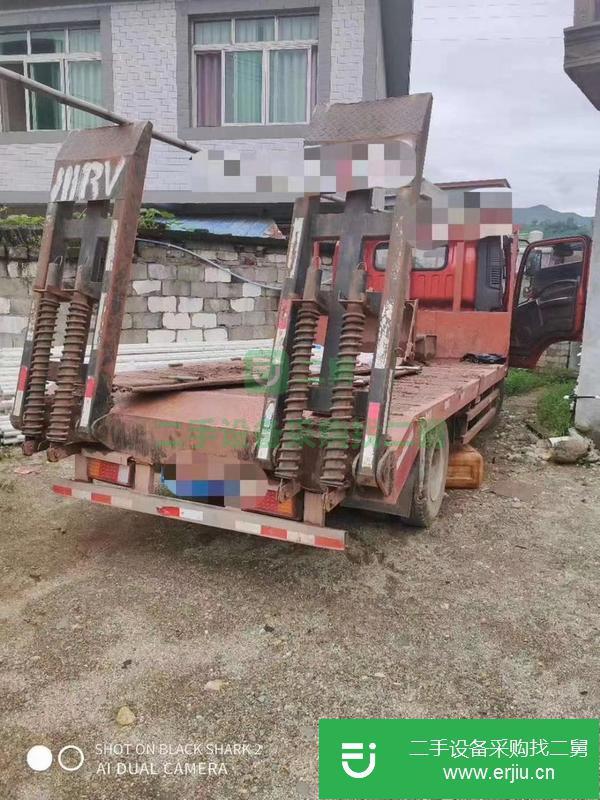 廣東出售二手17年藍(lán)牌平板運(yùn)輸車