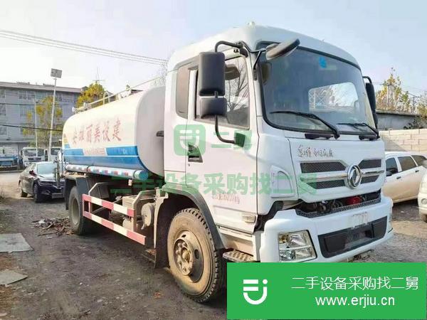 山東出售二手東風(fēng)12方霧炮灑水車玉柴發(fā)動機
