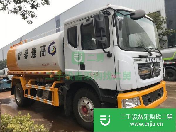 湖北出售二手東風12噸園林綠化灑水車玉柴160馬力