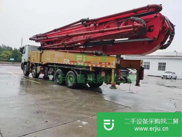 北京出售二手三一國四56米泵車