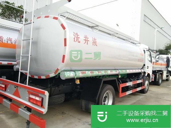 遼寧出售二手東風(fēng)10.2方洗井液運(yùn)輸車