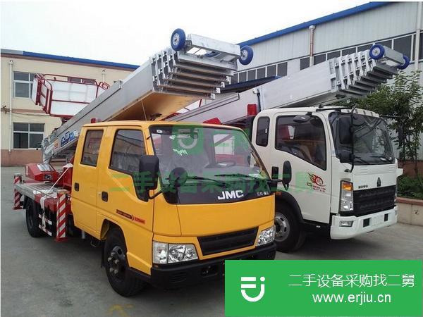 山東出售二手藍牌云梯車