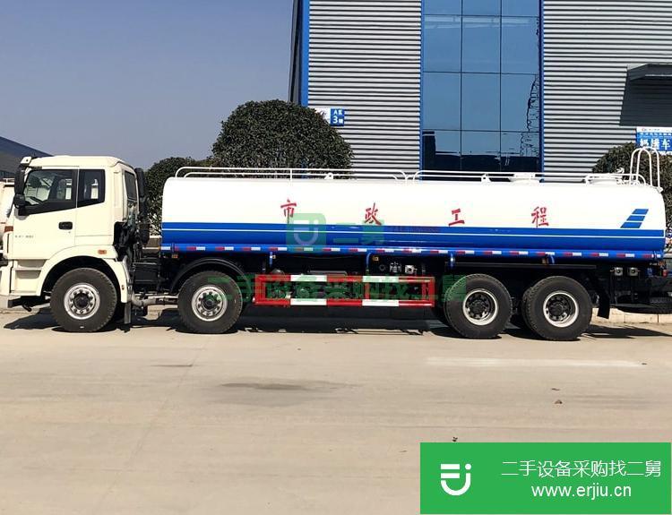 湖北出售二手福田歐曼23噸灑水車