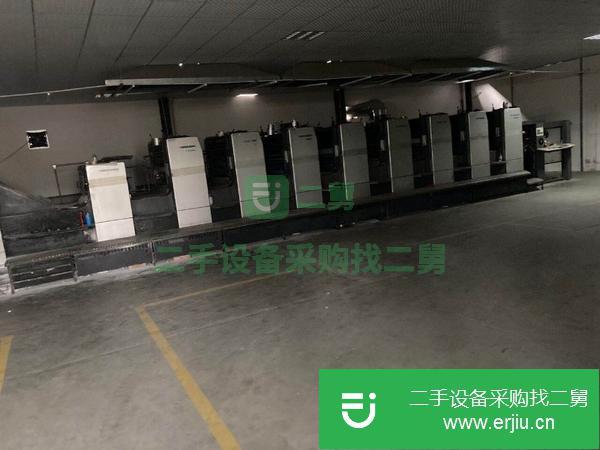 吉林出售二手海德堡8色印刷機(jī)