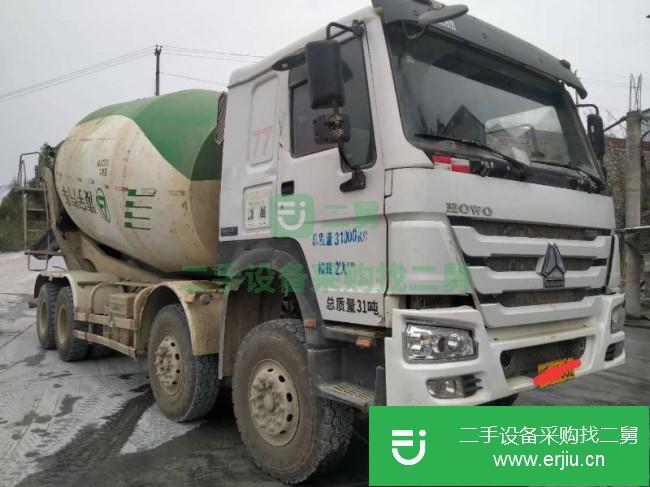 廣西出售二手中國重汽HOVA攪拌車