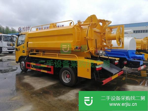 湖北出售二手東風(fēng)小多利卡6方清洗吸污車