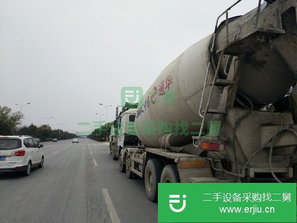 江蘇出售二手德龍大十八方國四攪拌車沒有事故