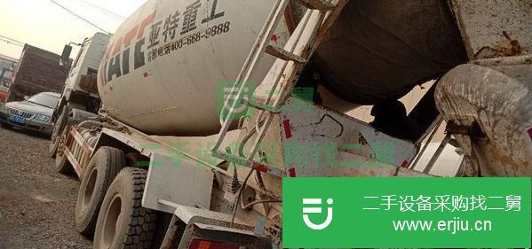 山東出售二手豪沃亞特國五大二十方攪拌車