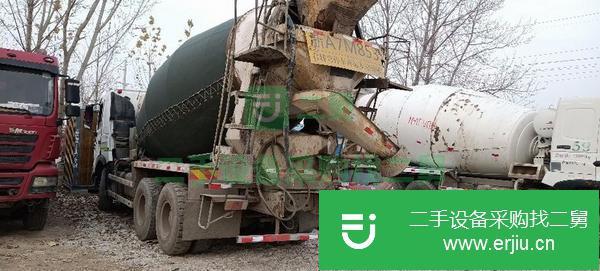 廣西出售二手16年豪沃國四大12方攪拌車