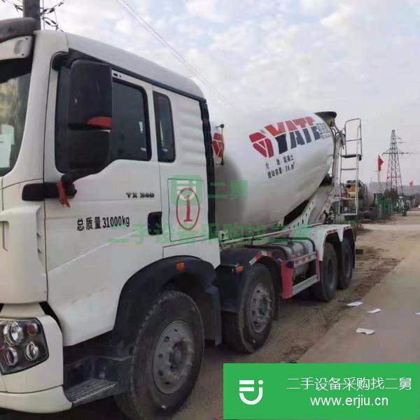 浙江出售二手豪沃大12方攪拌車