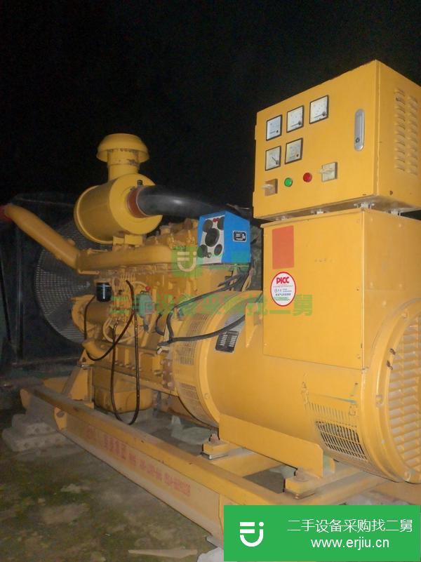 山東出售二手上海股份300千瓦發電機組