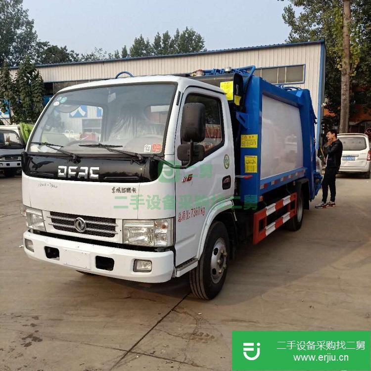 山東出售二手東風5噸壓縮式垃圾車