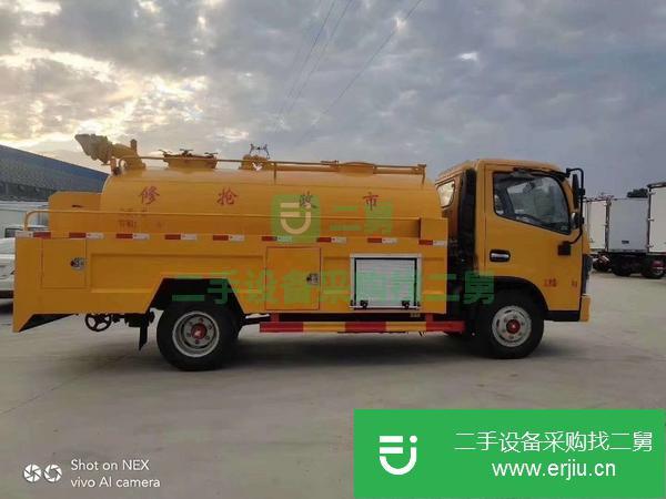 廣東出售二手國六藍牌吸糞車
