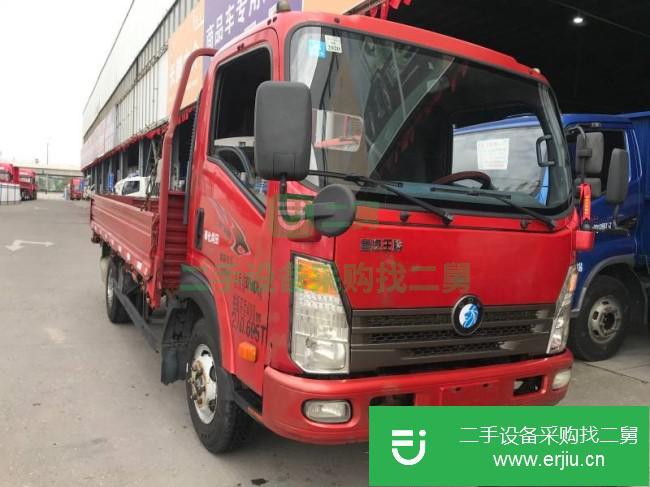 浙江出售二手重汽王牌平板單排平板貨車