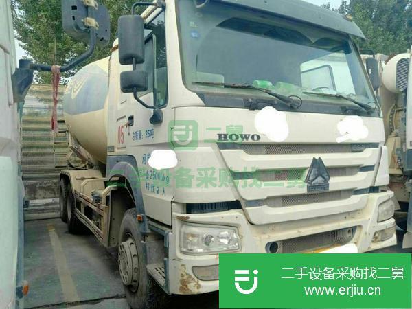 山東出售二手精品國四大12方豪沃攪拌車