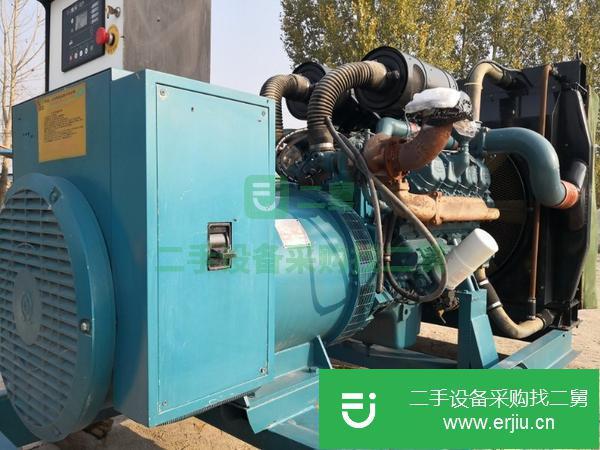山東出售二手大宇360千瓦發電機組原漆原裝沒動過螺絲