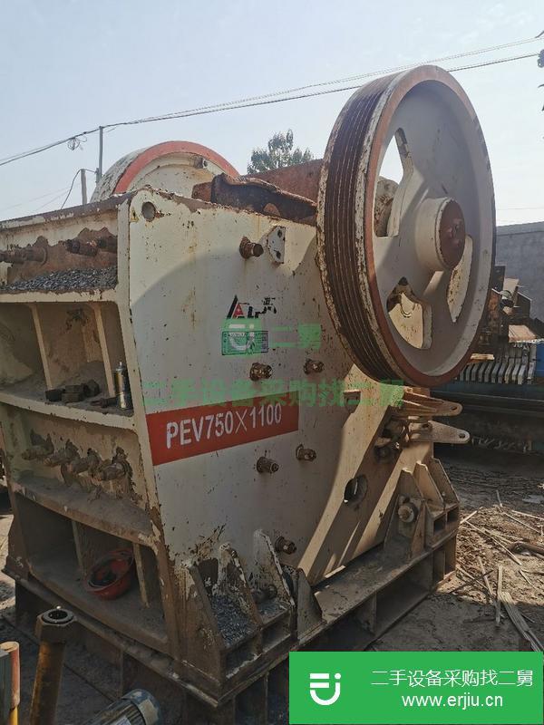 山東出售二手歐版750顎式破碎機