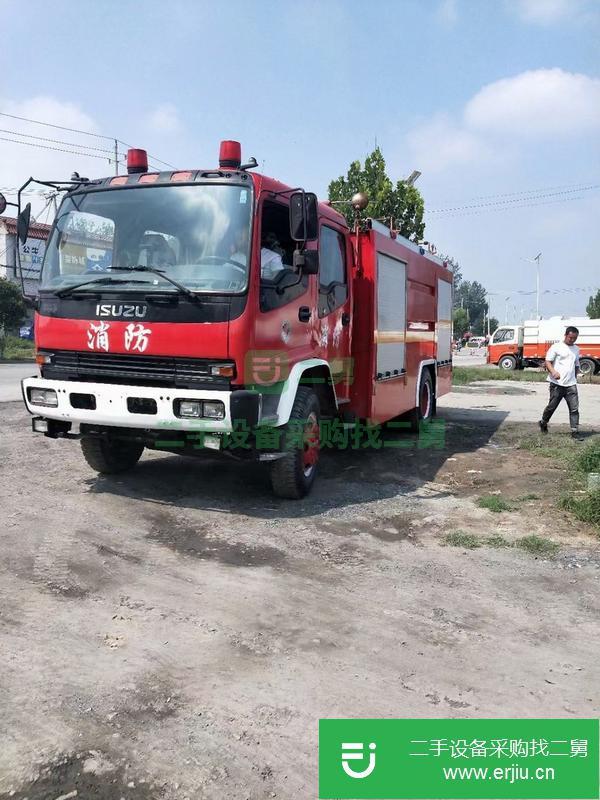 天津出售二手水罐消防車