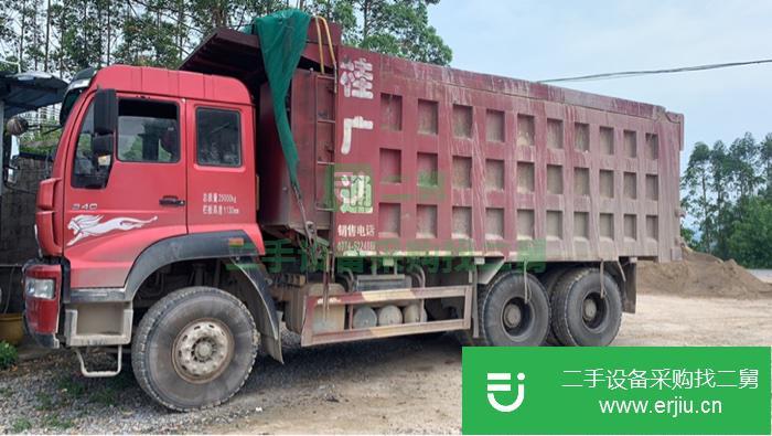 廣西出售二手重汽斯太爾340馬力國四自卸車