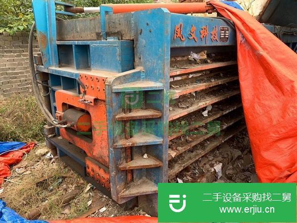 浙江出售二手160噸帶門廢紙打包機