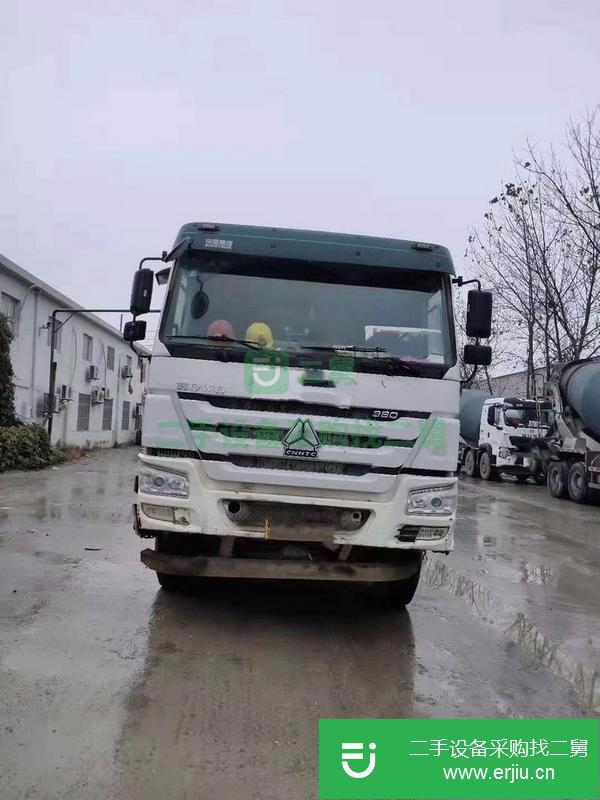 湖北出售二手國五大二十方豪沃攪拌車手續齊全精品車況