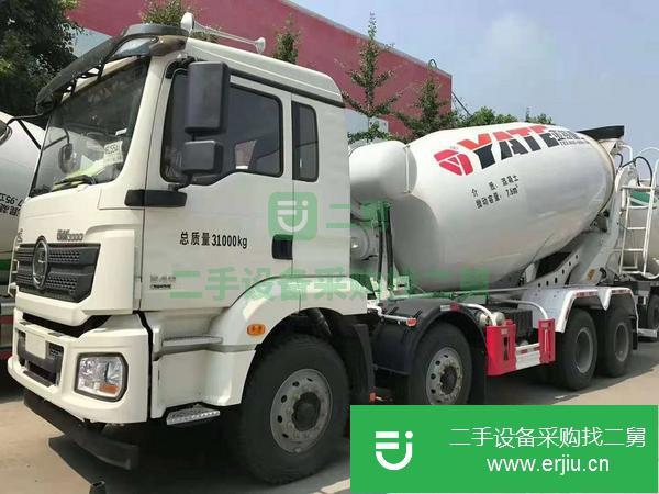 江蘇出售二手德龍輕量化混泥土攪拌車12檔可分期