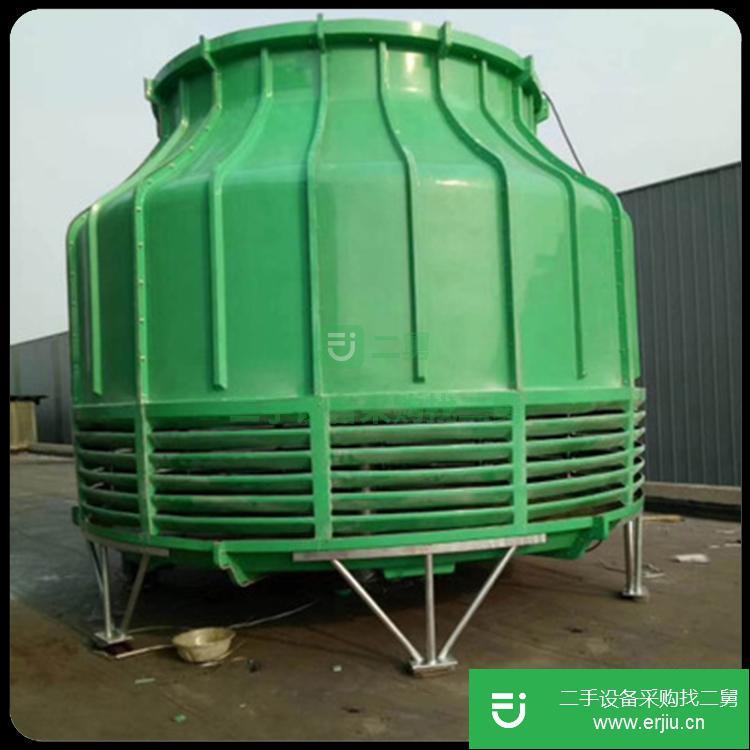 河北出售二手30t玻璃鋼圓形冷卻塔