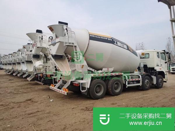 江蘇出售二手德龍輕量化混泥土攪拌車12方可提檔可分期