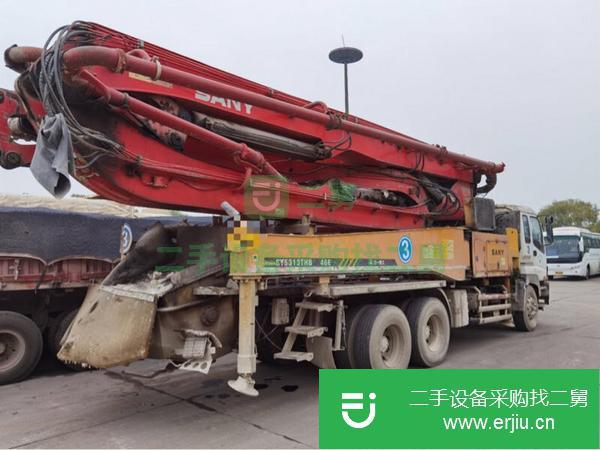湖南出售二手三一46米小E系統(tǒng)泵車原版車況