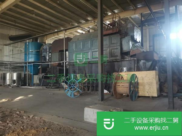 山東出售二手十噸燃生物質(zhì)蒸汽鍋爐
