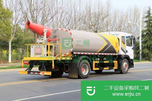 湖北出售二手15方工地專用灑水車