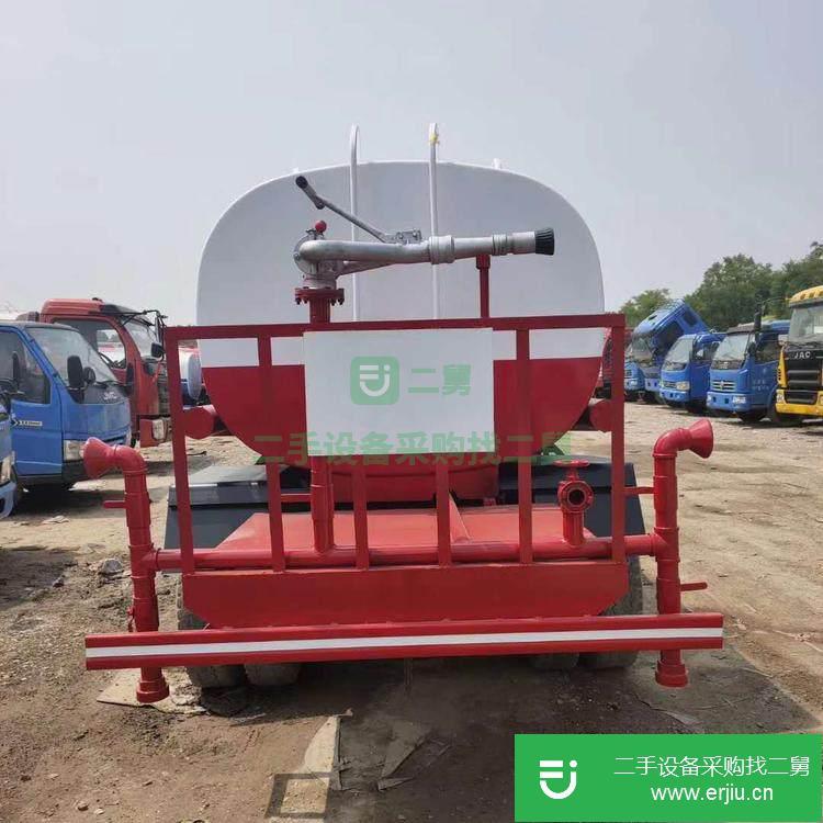 山東出售二手東方單橋灑水車5立方