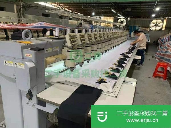 廣東出售二手高速繡花機