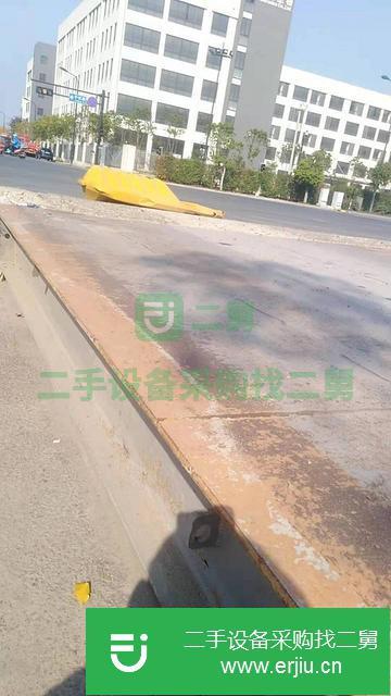 浙江出售二手10米地磅