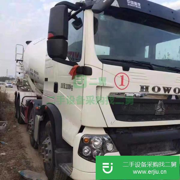 浙江出售二手豪沃大12方攪拌車