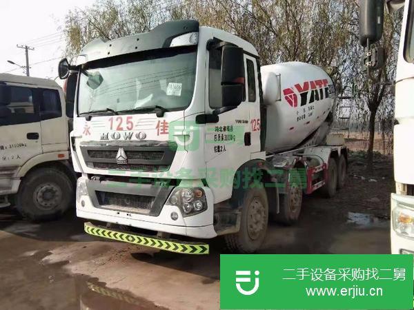 甘肅出售二手國五輕量化豪沃攪拌車支持分期付款